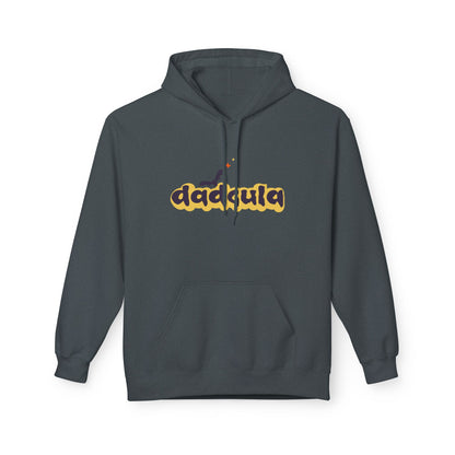 Dramatic Fleece Hoodie with Unique Design, Cozy Fall Apparel, Great for Halloween, Casual Wear, Gift for Friends - MaisonThreadory