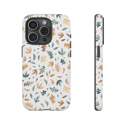 Stylish Floral Phone Case - Tough Cases, Nature-Inspired Design, Gift for Her, Phone Accessory, Floral Pattern Cover