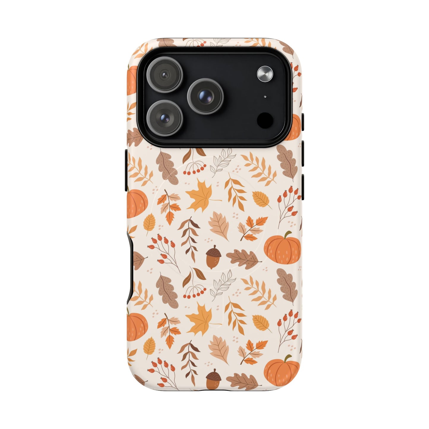Autumn Floral Phone Case - Tough Magnetic Cases for Fall, Seasonal Accessories, Nature Lover Gifts, Cute Phone Cover, Unique Phone Case - MaisonThreadory