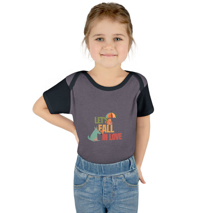 Autumn Baby Bodysuit - Let's Fall in Love, Cute Infant Outfit, Seasonal Gift, Baby Shower Present, Little One's Fall Fashion - MaisonThreadory