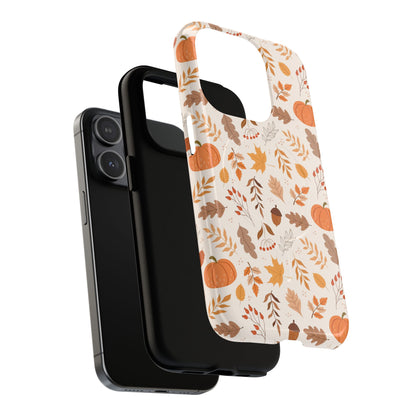 Autumn Floral Phone Case - Tough Magnetic Cases for Fall, Seasonal Accessories, Nature Lover Gifts, Cute Phone Cover, Unique Phone Case - MaisonThreadory