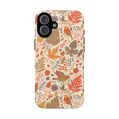 Floral Phone Case - Tough Cases for Nature Lovers, Stylish Cover, Nature-Themed Gift, Phone Accessories, Fall Aesthetic