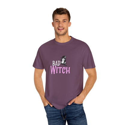 Halloween Bad Witch T-Shirt, Unisex Tee, Spooky Shirt, Witchy Apparel, Gift for Her - MaisonThreadory