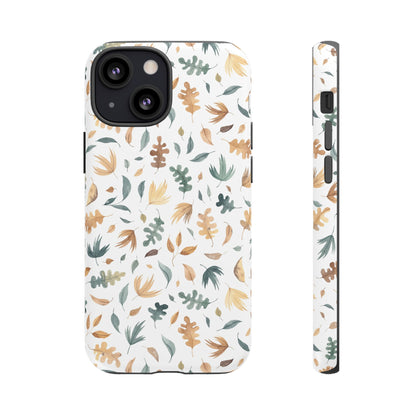 Stylish Floral Phone Case - Tough Cases, Nature-Inspired Design, Gift for Her, Phone Accessory, Floral Pattern Cover