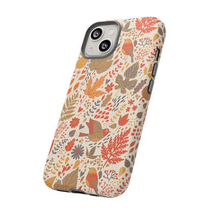 Floral Phone Case - Tough Cases for Nature Lovers, Stylish Cover, Nature-Themed Gift, Phone Accessories, Fall Aesthetic
