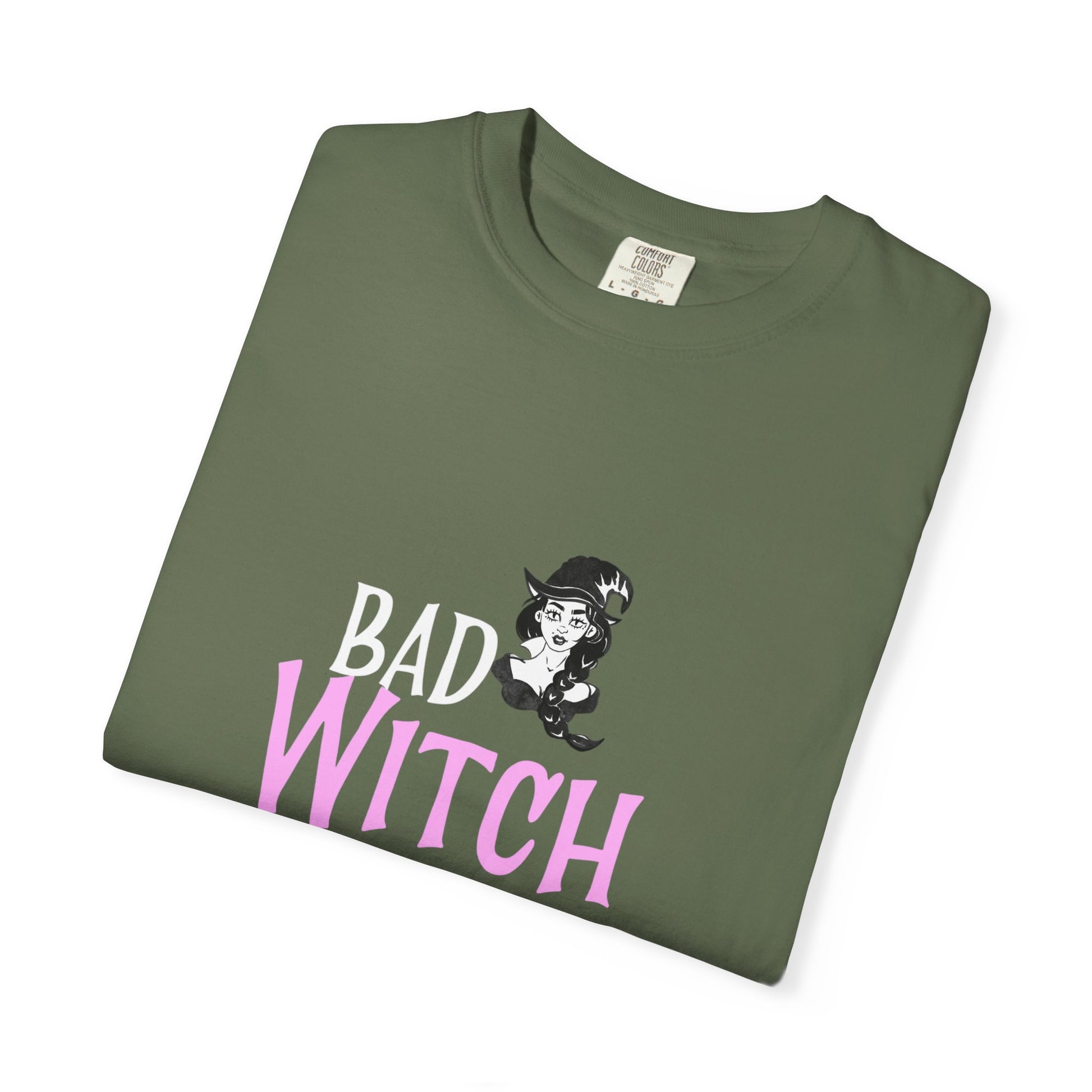 Halloween Bad Witch T-Shirt, Unisex Tee, Spooky Shirt, Witchy Apparel, Gift for Her - MaisonThreadory
