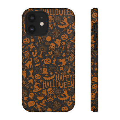 Halloween Phone Case, Tough Cases with Spooky Design, Trick or Treat Accessories, Perfect for Halloween Decor, Gift for Halloween Lovers