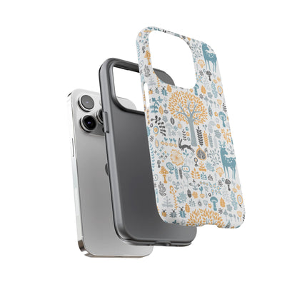 Nature-Inspired Phone Case, Durable Protective Cover, Bohemian Phone Accessory, Symbol of Strength, Eco-Friendly Gift