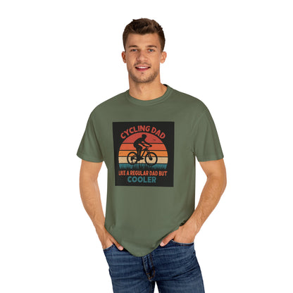 Cycling Dad T-Shirt, Vintage Bike Shirt for Dads, Perfect Gift for Father's Day, Cycling Enthusiasts Tee, Casual Family Gift - MaisonThreadory