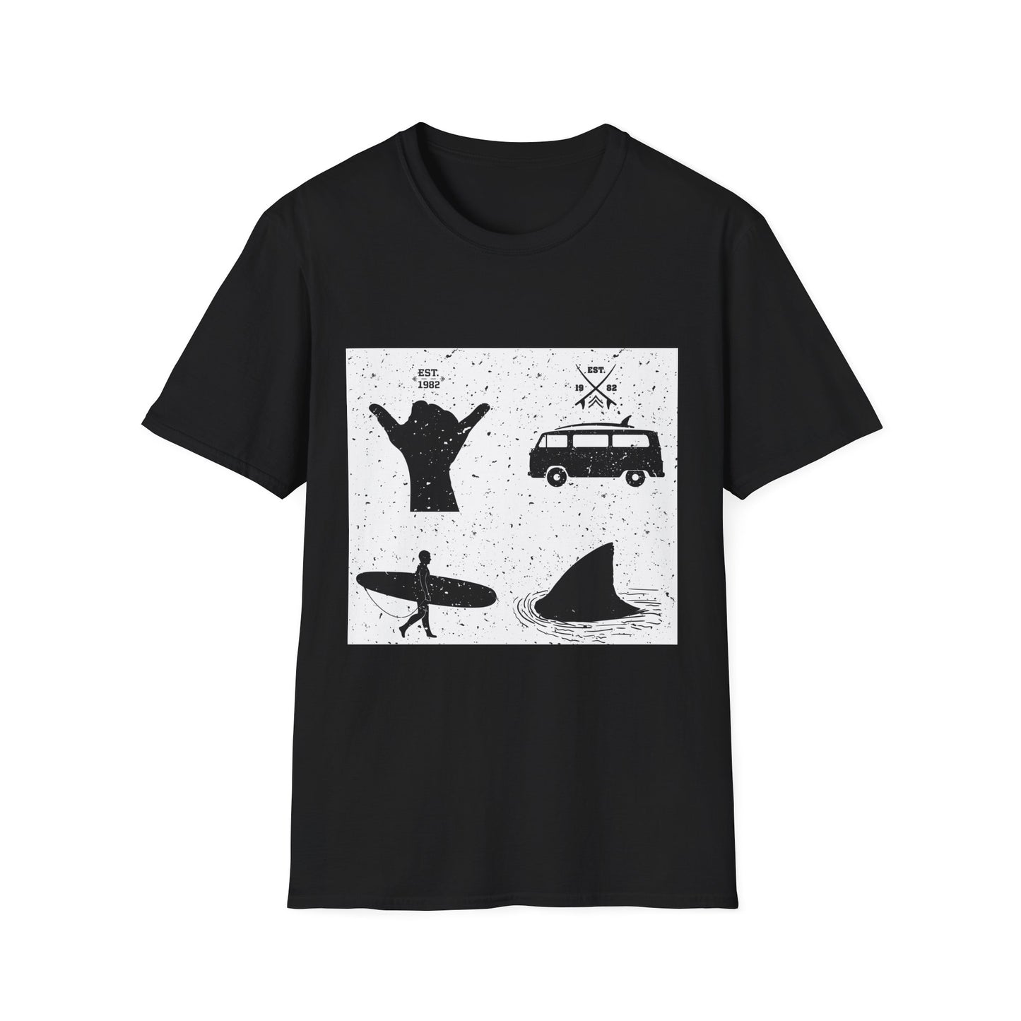 Cool Surf Vibes Unisex T-Shirt - Perfect for Beach Lovers, Summer Festivals, Gift for Surfers, Casual Wear, Vacation Style