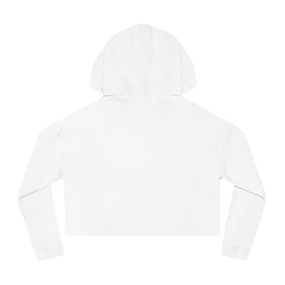 Chic Women's Cropped Hooded Sweatshirt, Trendy Fashion, Perfect for Casual Outings, Summer Nights, Gift for Her, Stylish Layering