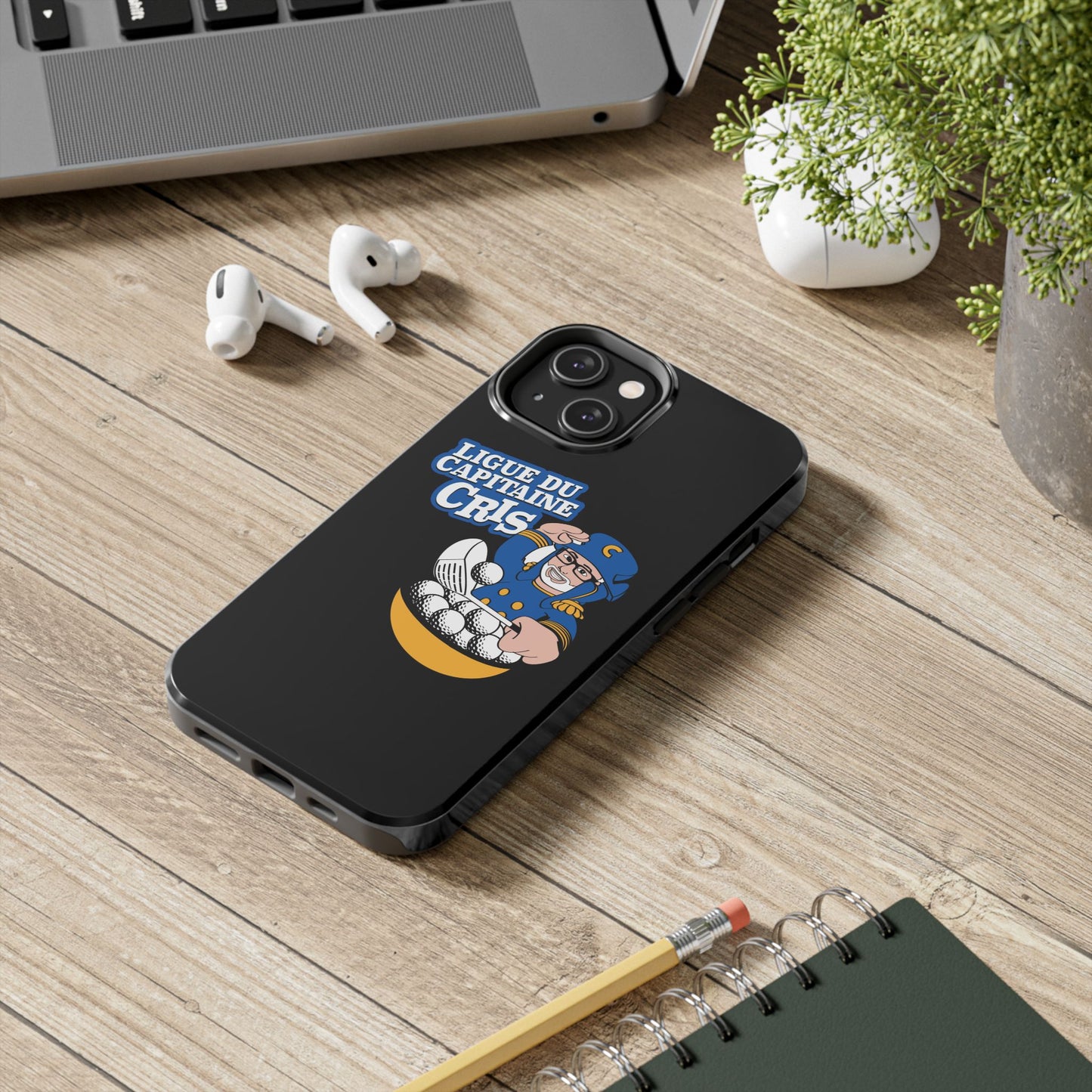 Ligue du Capitaine Cris Tough Phone Cases | Unique Gift for Sports Fans, Durable Protection, Fun & Stylish Design, Baseball Lover's [...]