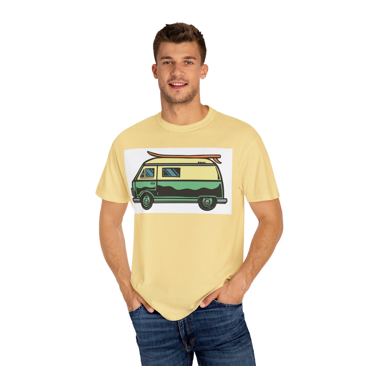 Retro Van Graphic T-Shirt - Perfect for Road Trips, Beach Days, Summer Festivals, Adventure Lovers, Gift for Travelers - MaisonThreadory