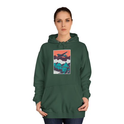Unisex College Hoodie with Retro Adventure Design | Cozy Sweatshirt for Students, Travel Enthusiasts, Gift Idea, Casual Wear, College [...]