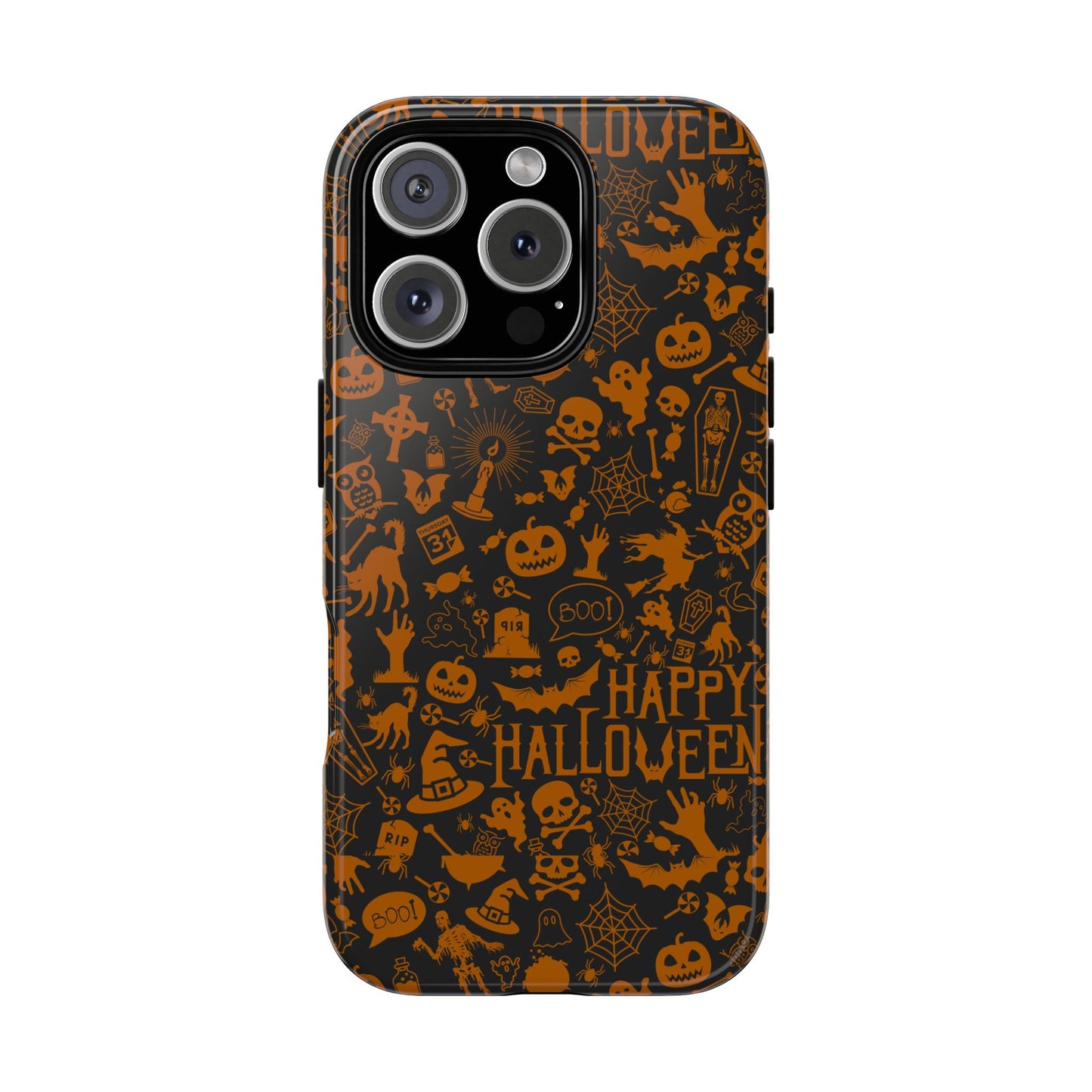 Halloween Phone Case, Tough Cases with Spooky Design, Trick or Treat Accessories, Perfect for Halloween Decor, Gift for Halloween Lovers