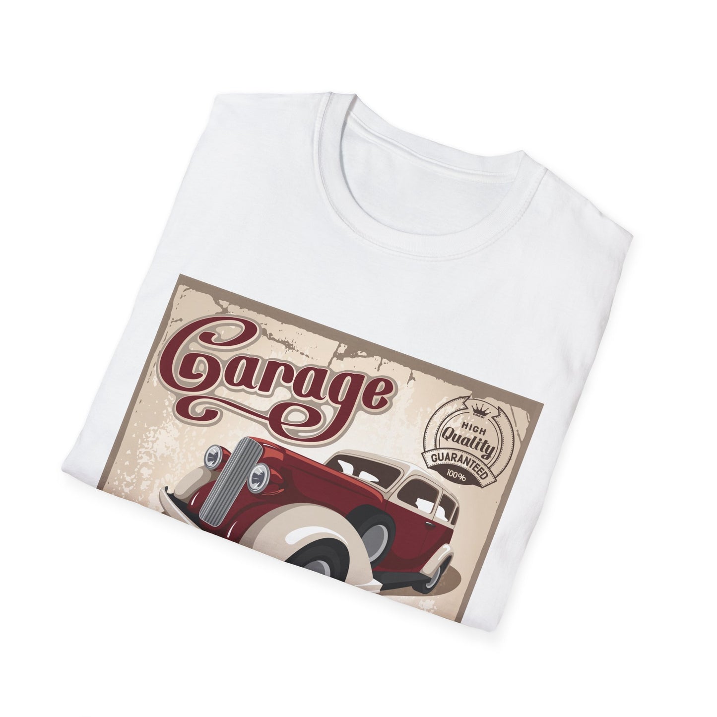 Vintage Garage Service T-Shirt, Car Lover Gift, Classic Auto Enthusiast Tee, Dad Father's Day Gift, Retro Automotive Apparel
