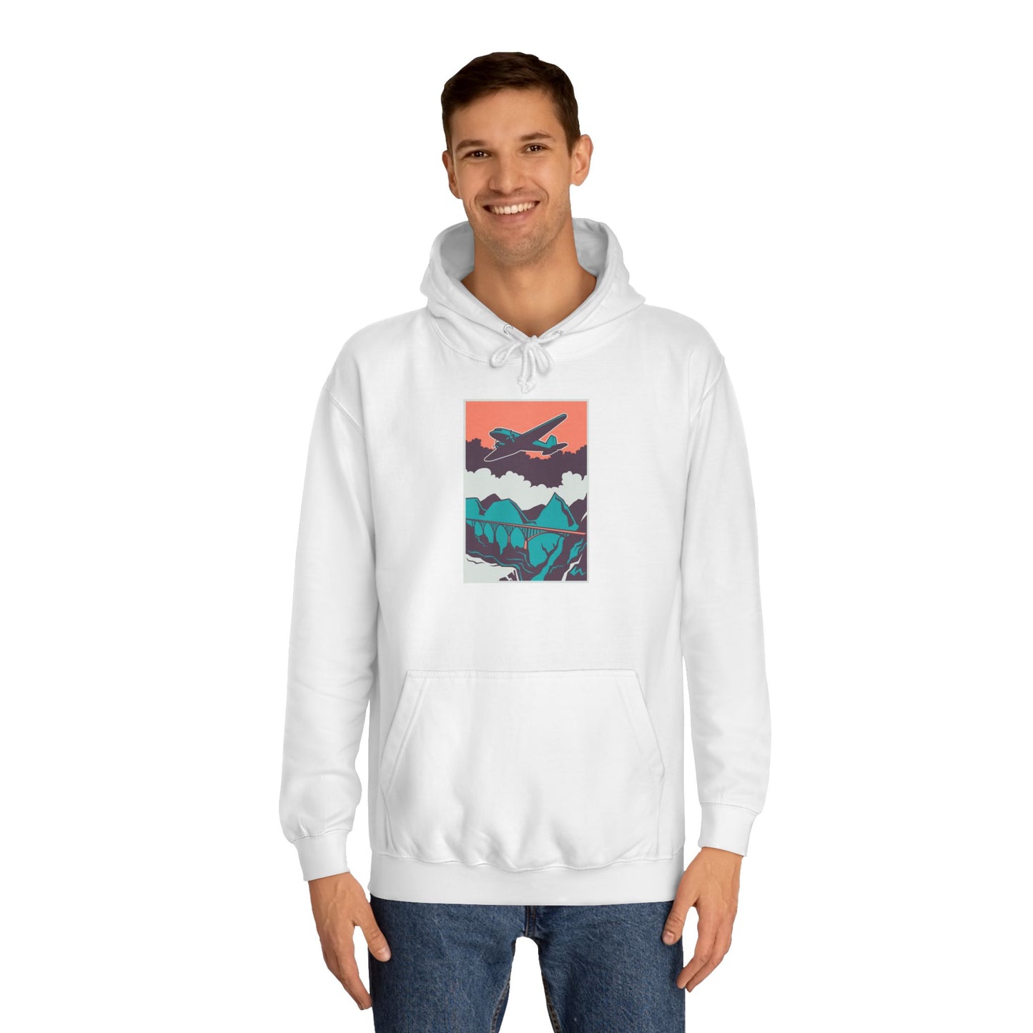 Unisex College Hoodie with Retro Adventure Design | Cozy Sweatshirt for Students, Travel Enthusiasts, Gift Idea, Casual Wear, College [...]