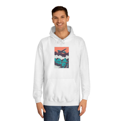 Unisex College Hoodie with Retro Adventure Design | Cozy Sweatshirt for Students, Travel Enthusiasts, Gift Idea, Casual Wear, College [...]
