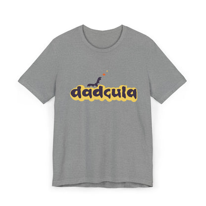 Dadcula T-Shirt, Funny Dad Shirt, Halloween Apparel, Unisex Jersey Tee, Gift for Dads, Casual Outfit - MaisonThreadory