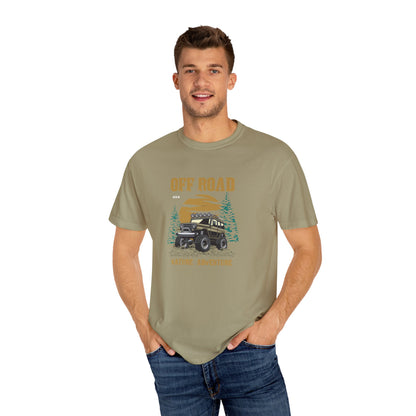 Offroad Adventure T-Shirt, Outdoor Graphic Tee, Mountain Climber Shirt, Nature Lover Gift, Hiking Apparel, Adventure Clothing