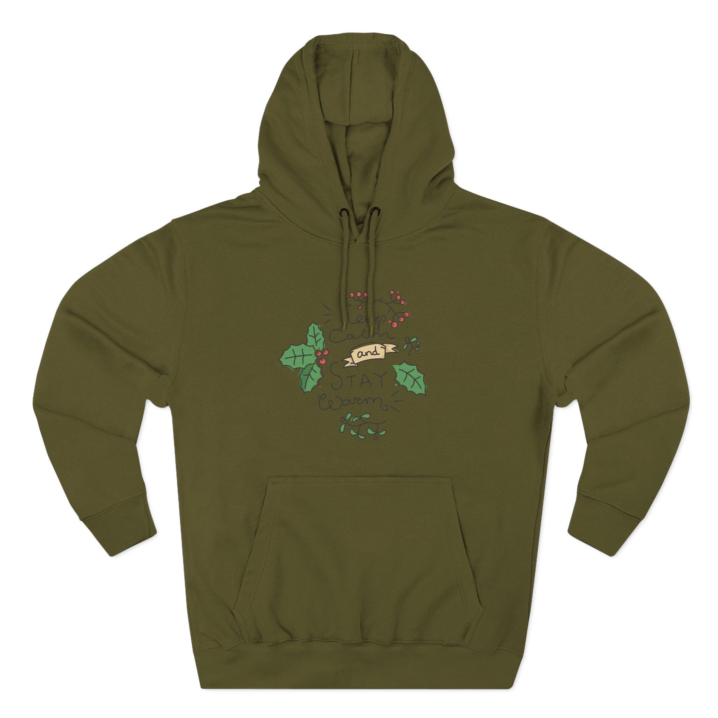 Cozy Stay Warm Fleece Hoodie for All Seasons, Cute Unisex Winter Apparel, Perfect Gift for Friends and Family - MaisonThreadory