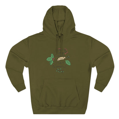 Cozy Stay Warm Fleece Hoodie for All Seasons, Cute Unisex Winter Apparel, Perfect Gift for Friends and Family - MaisonThreadory