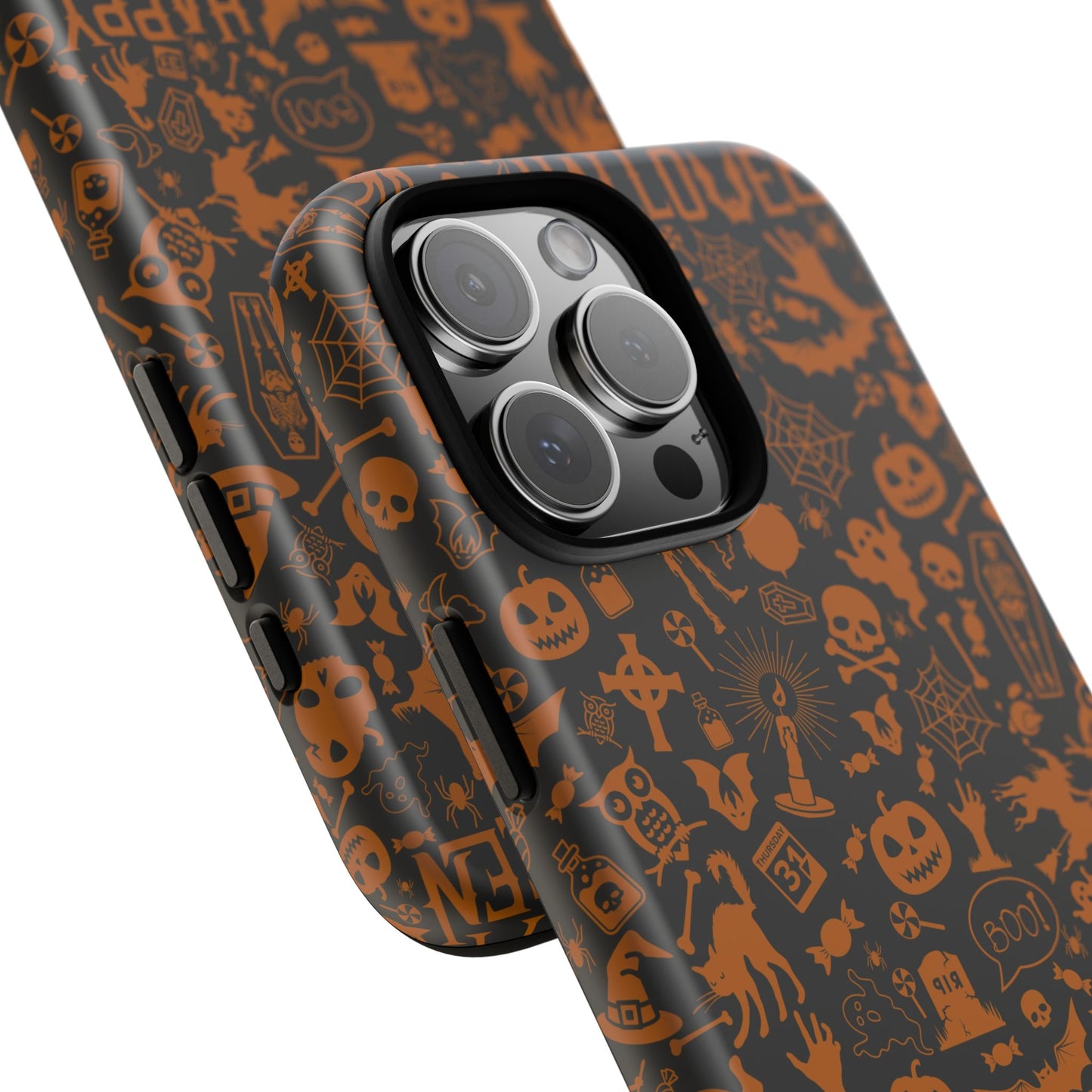 Halloween Phone Case, Tough Cases with Spooky Design, Trick or Treat Accessories, Perfect for Halloween Decor, Gift for Halloween Lovers