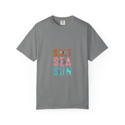 Salt Sea Sun Graphic Tee — Beach Vibes Summer T-Shirt
