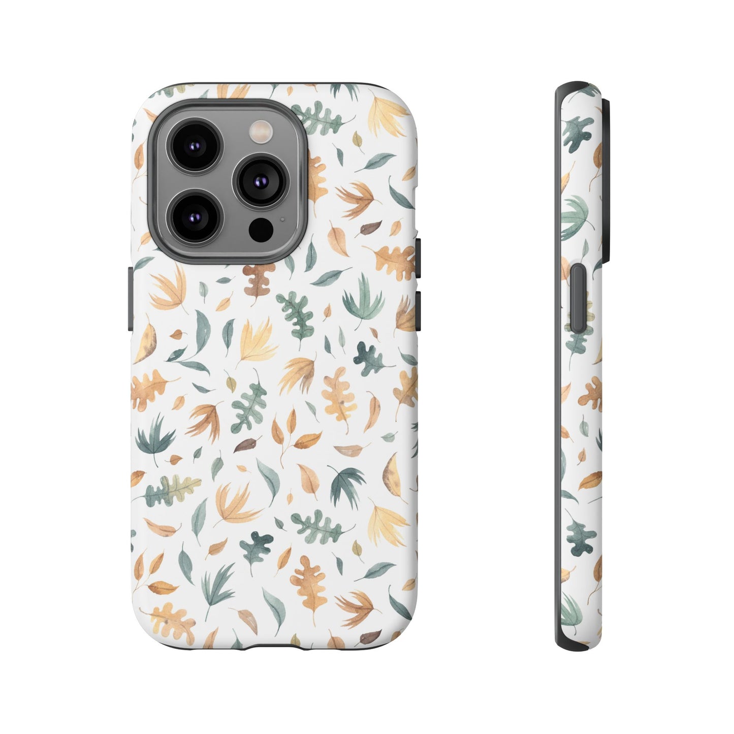 Stylish Floral Phone Case - Tough Cases, Nature-Inspired Design, Gift for Her, Phone Accessory, Floral Pattern Cover