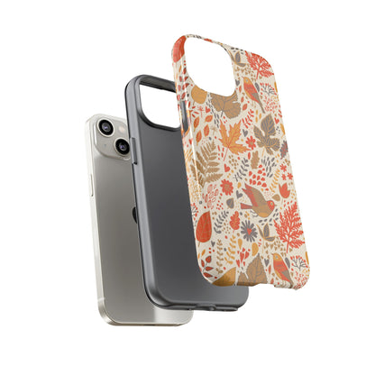 Floral Phone Case - Tough Cases for Nature Lovers, Stylish Cover, Nature-Themed Gift, Phone Accessories, Fall Aesthetic