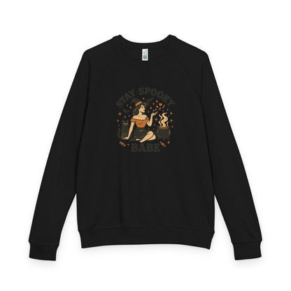 Stay Spooky Babe Unisex French Terry Raglan Crewneck Sweatshirt, Cozy Halloween Apparel, Perfect for Fall Celebrations, Unique Gift [...]