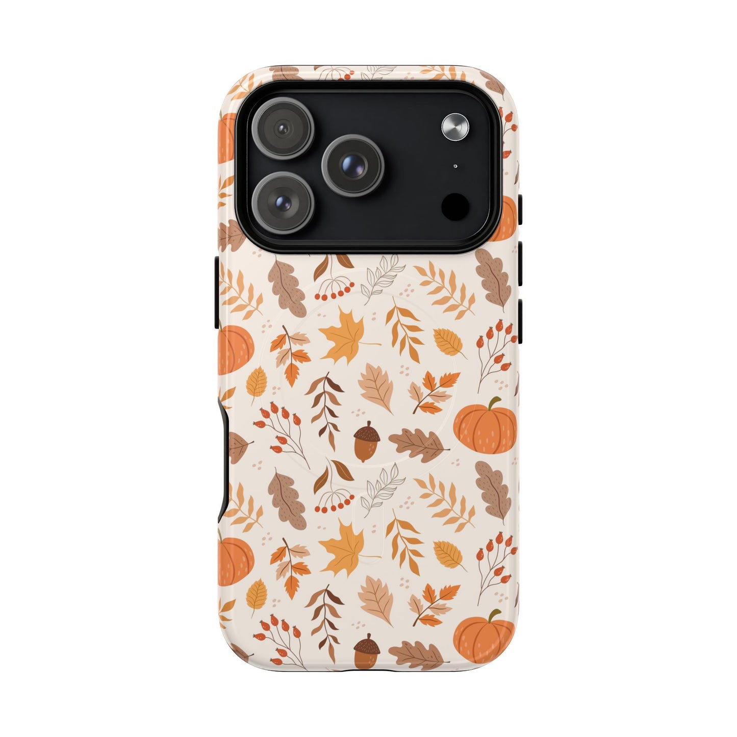 Autumn Floral Phone Case - Tough Magnetic Cases for Fall, Seasonal Accessories, Nature Lover Gifts, Cute Phone Cover, Unique Phone Case - MaisonThreadory
