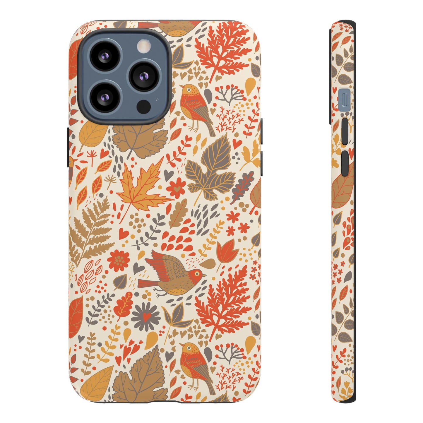 Floral Phone Case - Tough Cases for Nature Lovers, Stylish Cover, Nature-Themed Gift, Phone Accessories, Fall Aesthetic