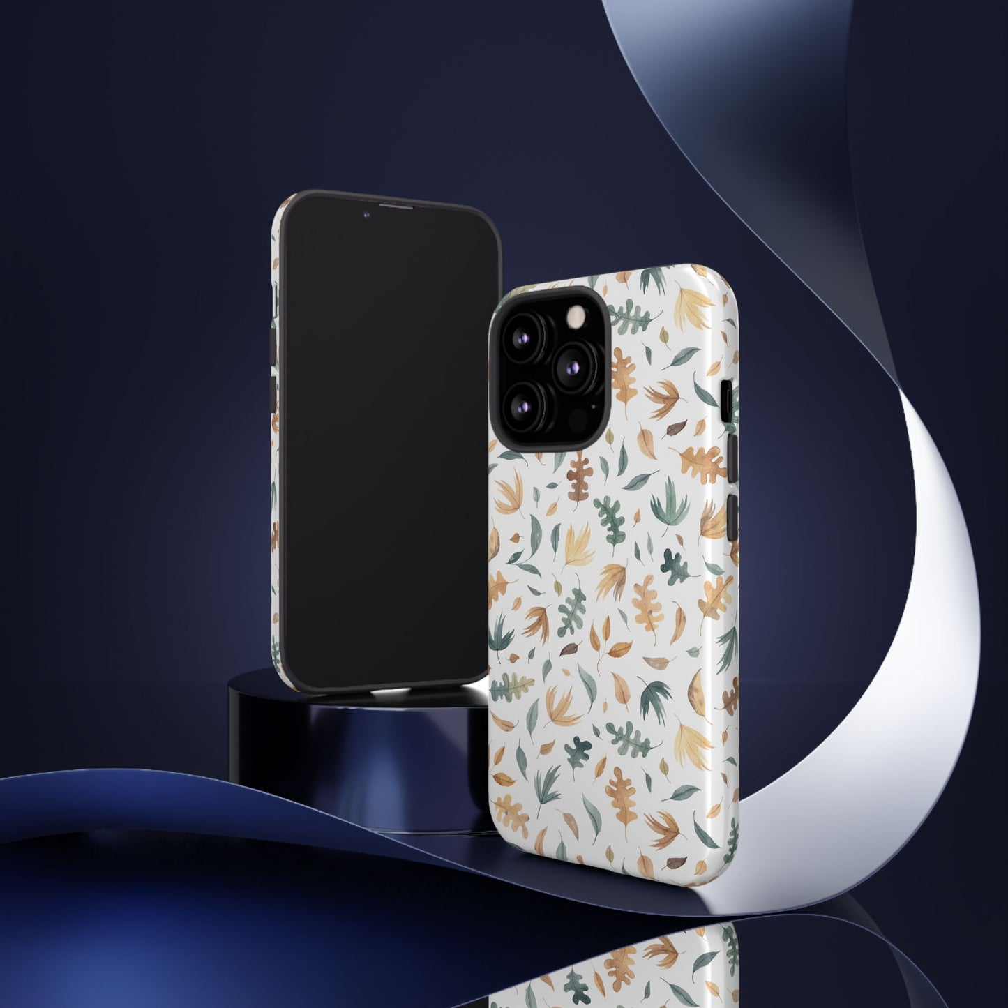 Stylish Floral Phone Case - Tough Cases, Nature-Inspired Design, Gift for Her, Phone Accessory, Floral Pattern Cover