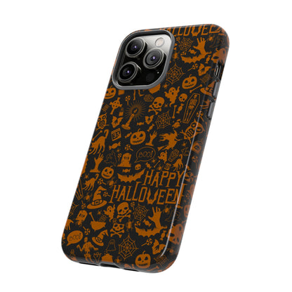 Halloween Phone Case, Tough Cases with Spooky Design, Trick or Treat Accessories, Perfect for Halloween Decor, Gift for Halloween Lovers