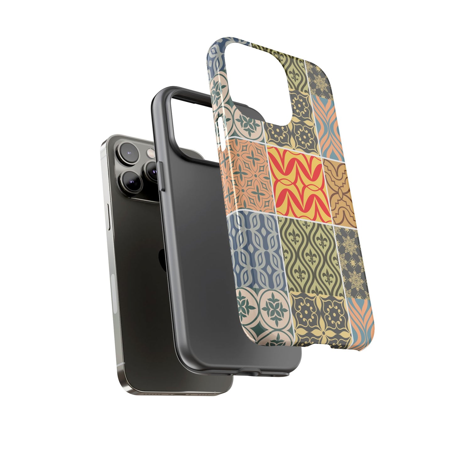 Decorative Phone Cases, Unique Phone Cover, Stylish iPhone Case, Gift for Phone Lovers, Trendy Tech Accessories