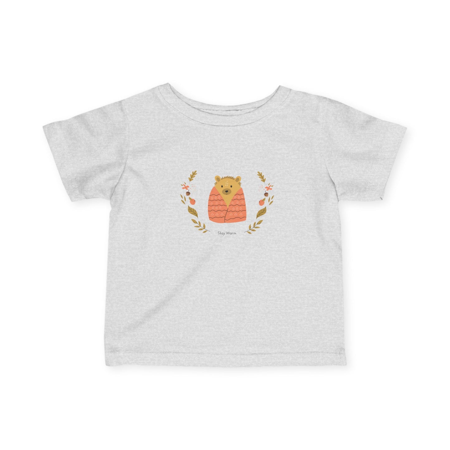 Adorable Baby Bear Tee, Infant T-Shirt, Cute Toddler Top, Cute Baby Gift, Animal Lover Apparel - MaisonThreadory