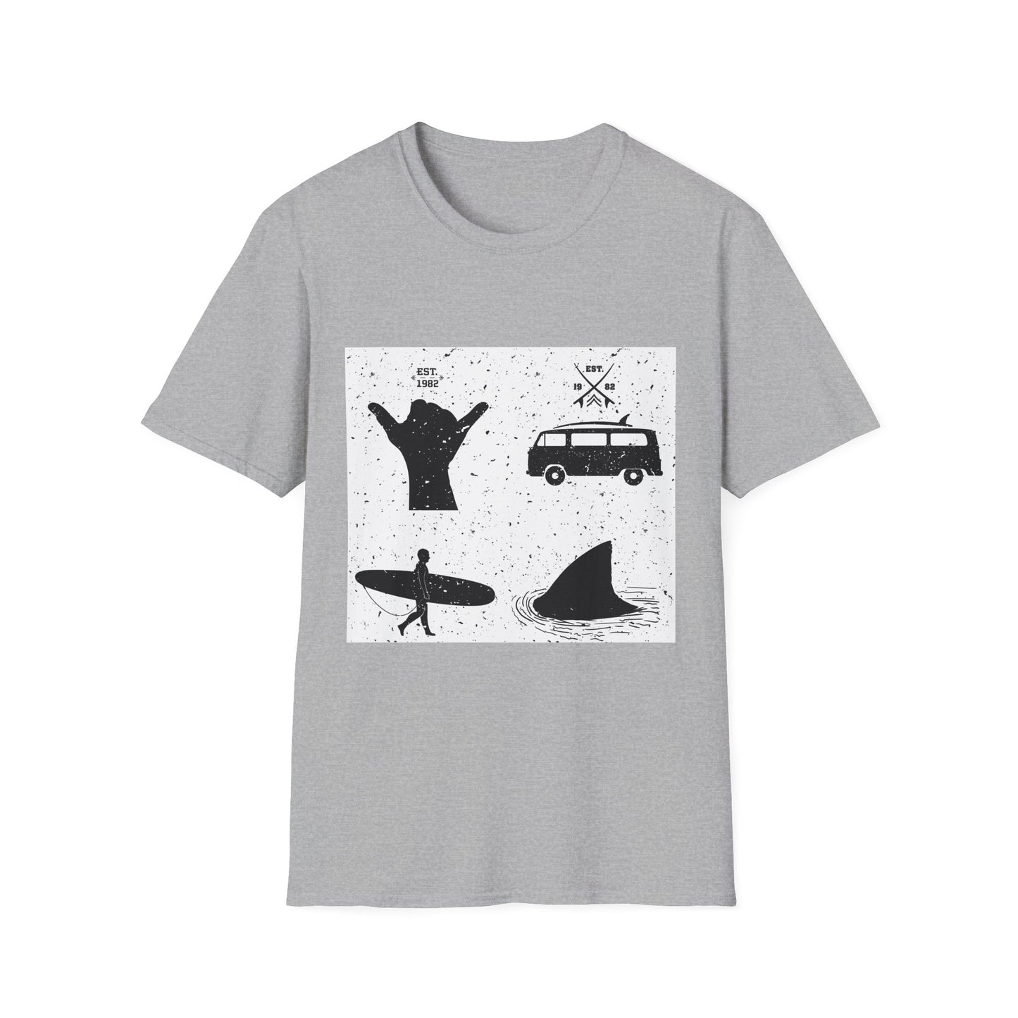 Cool Surf Vibes Unisex T-Shirt - Perfect for Beach Lovers, Summer Festivals, Gift for Surfers, Casual Wear, Vacation Style