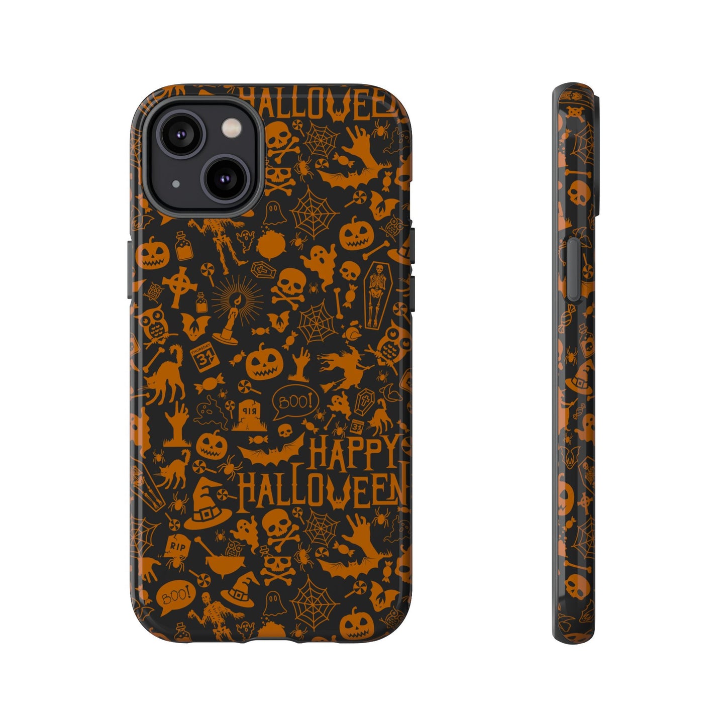 Halloween Phone Case, Tough Cases with Spooky Design, Trick or Treat Accessories, Perfect for Halloween Decor, Gift for Halloween Lovers