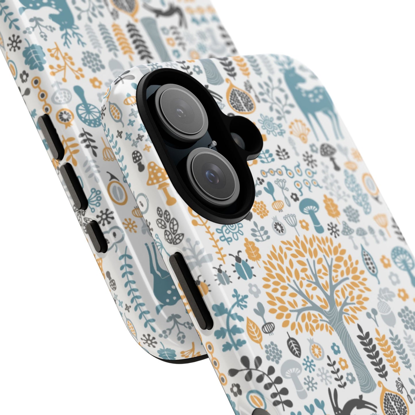 Nature-Inspired Phone Case, Durable Protective Cover, Bohemian Phone Accessory, Symbol of Strength, Eco-Friendly Gift