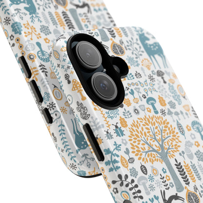 Nature-Inspired Phone Case, Durable Protective Cover, Bohemian Phone Accessory, Symbol of Strength, Eco-Friendly Gift