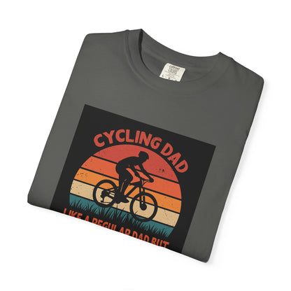 Cycling Dad T-Shirt, Vintage Bike Shirt for Dads, Perfect Gift for Father's Day, Cycling Enthusiasts Tee, Casual Family Gift - MaisonThreadory