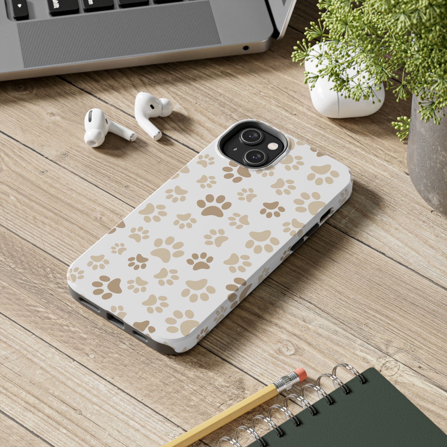 Pet Lover Phone Case - Durable Tough Cases for Animal Enthusiasts, Gift for Pet Owners, Cute Paw Print Design, Unique Electronics [...]