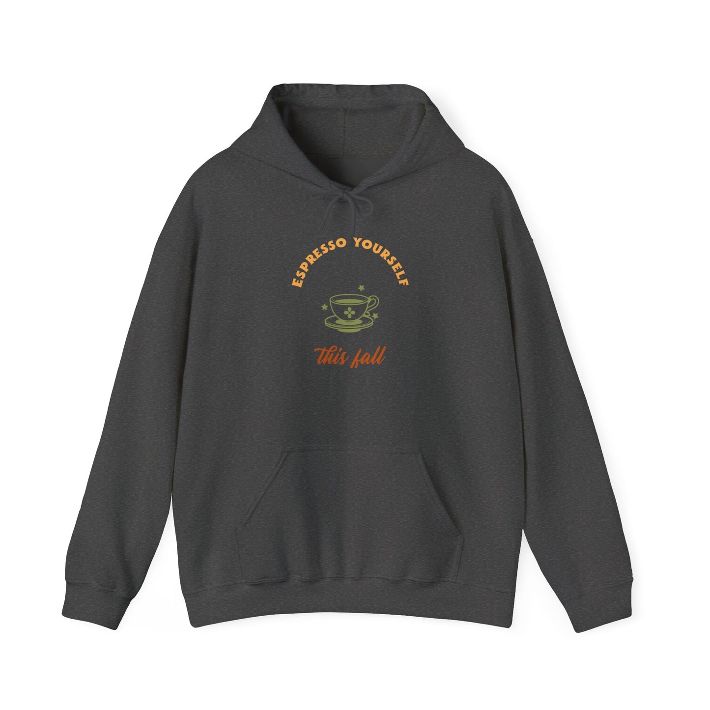 Fall Vibes Hoodie, Cozy Autumn Sweatshirt, Espresso Yourself Sweatshirt, Gift for Coffee Lovers, Casual Fall Fashion - MaisonThreadory