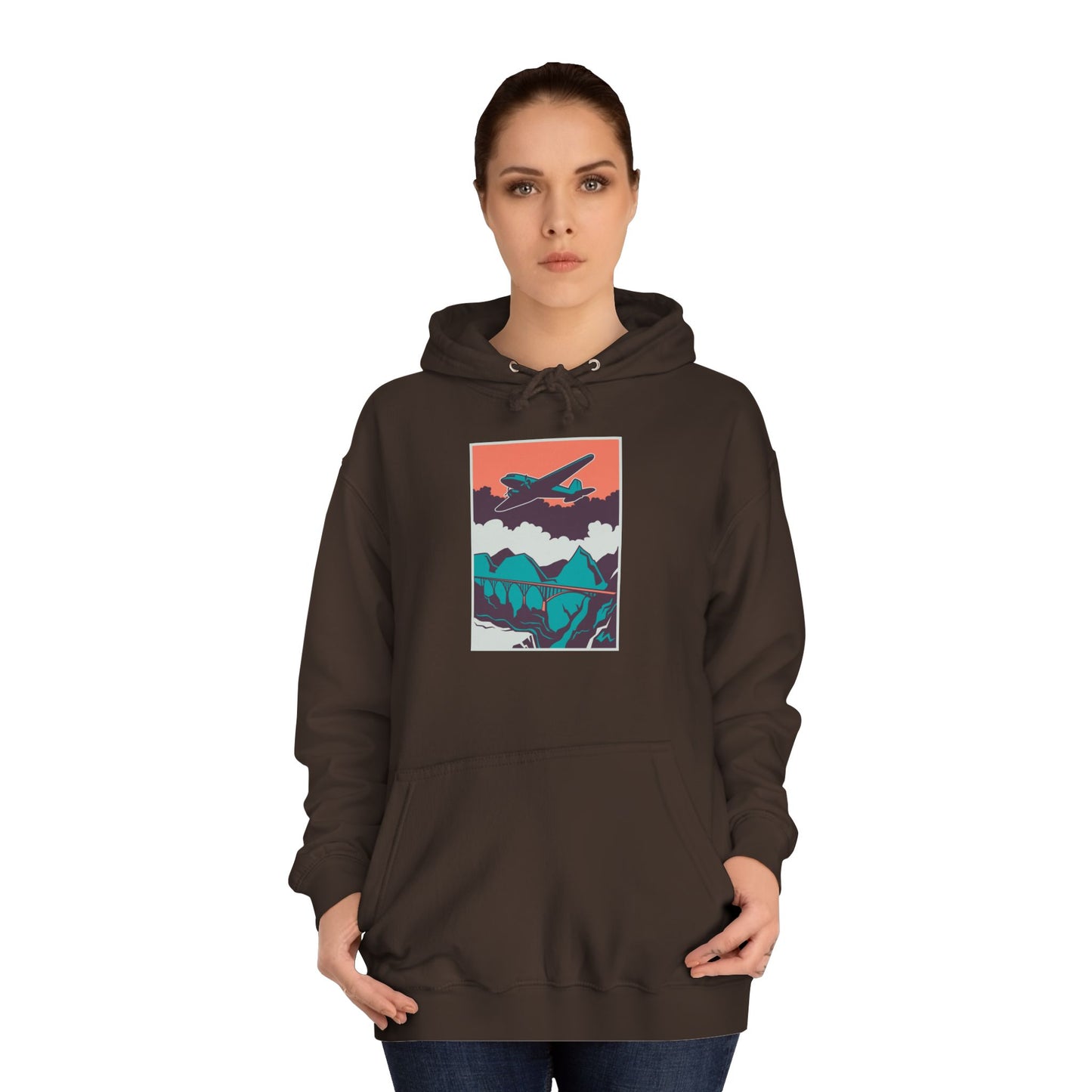Unisex College Hoodie with Retro Adventure Design | Cozy Sweatshirt for Students, Travel Enthusiasts, Gift Idea, Casual Wear, College [...]