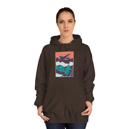 Unisex College Hoodie with Retro Adventure Design | Cozy Sweatshirt for Students, Travel Enthusiasts, Gift Idea, Casual Wear, College [...]
