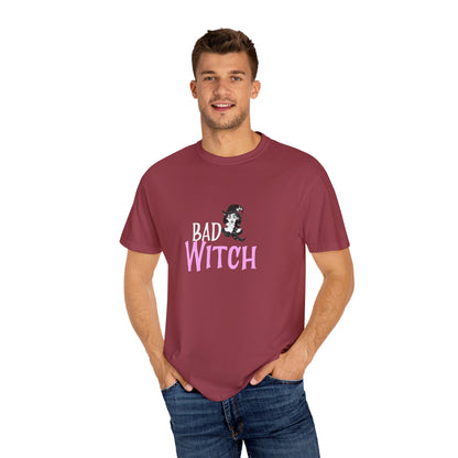 Halloween Bad Witch T-Shirt, Unisex Tee, Spooky Shirt, Witchy Apparel, Gift for Her - MaisonThreadory