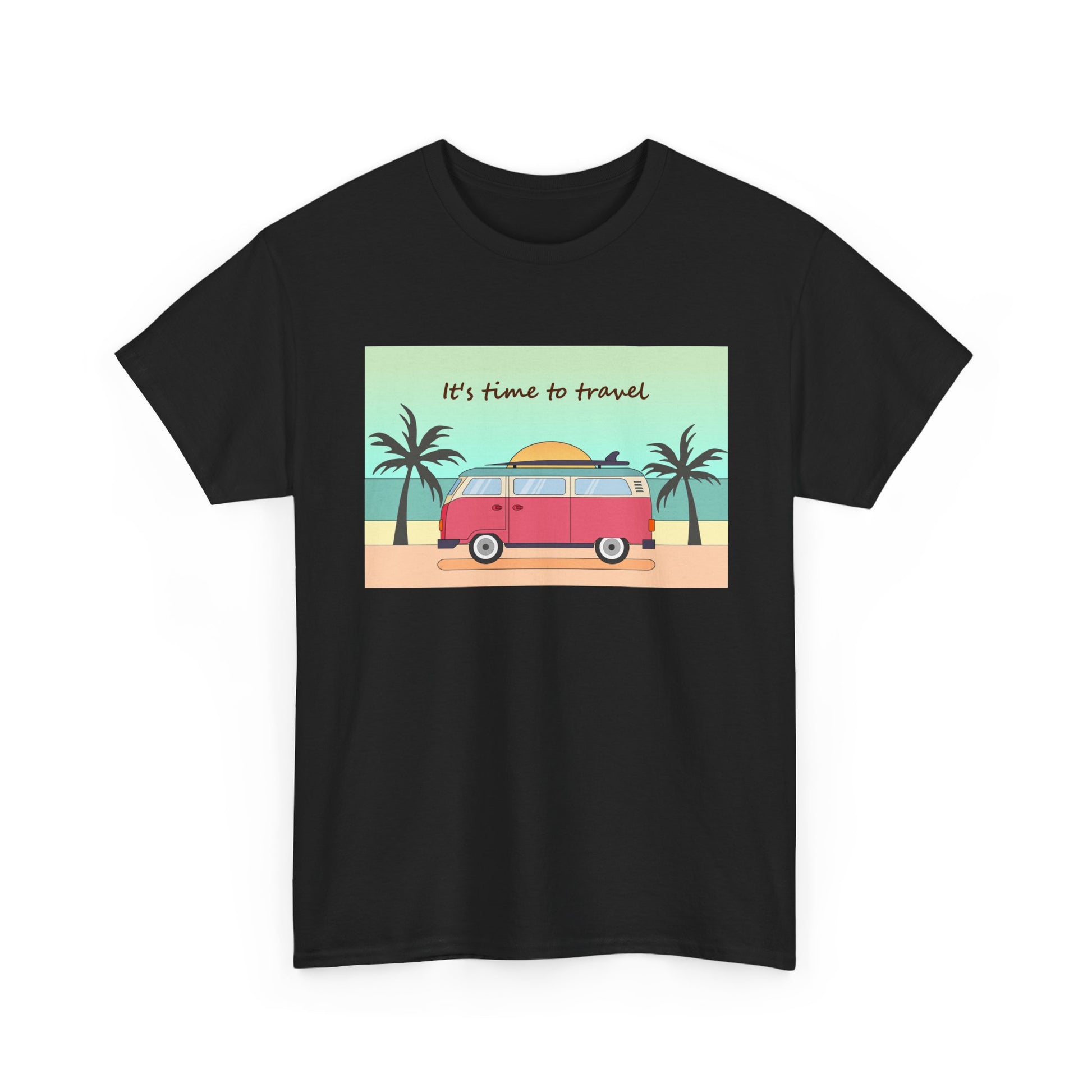Van Life T-Shirt, Adventure Graphic Tee, Road Trip Unisex Shirt, Nature Wanderlust Top, Camping Hiking Apparel - MaisonThreadory