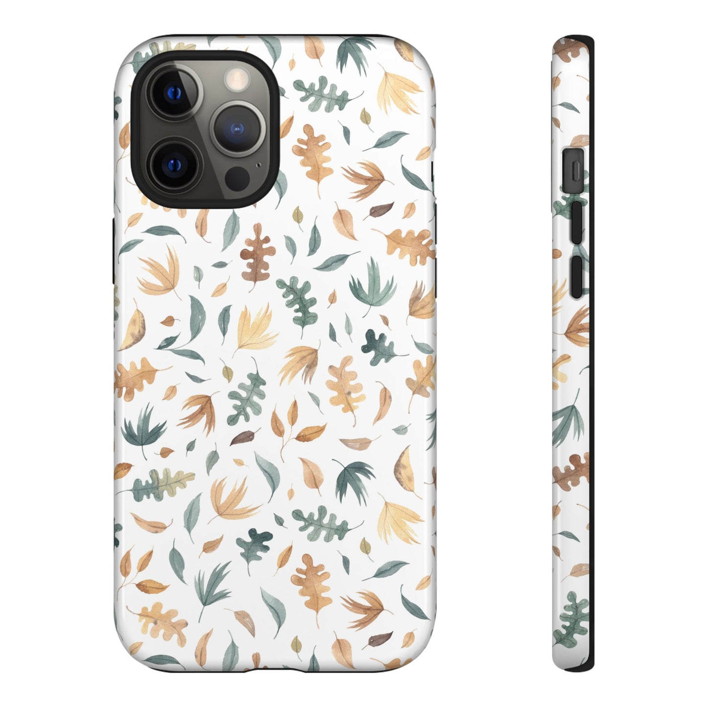 Stylish Floral Phone Case - Tough Cases, Nature-Inspired Design, Gift for Her, Phone Accessory, Floral Pattern Cover