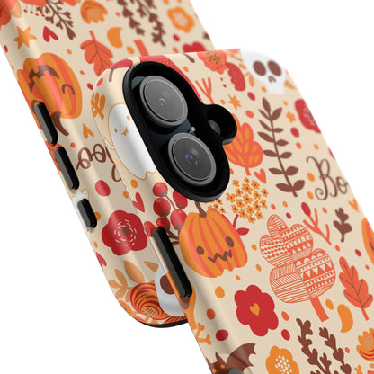 Autumn Phone Case - Cozy Fall Vibes, Pumpkin Decor, Halloween Gift, Floral Design, Seasonal Aesthetic